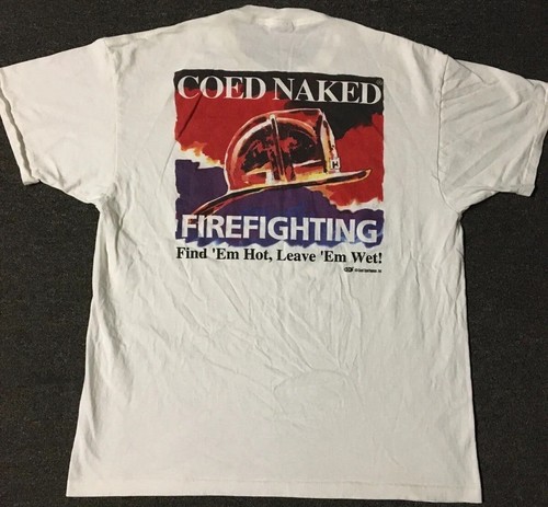 Vtg 90s coed naked fire - 90s,